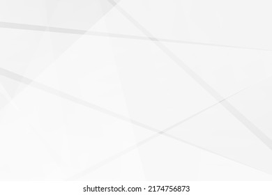 Resumen de diseño moderno en blanco y gris sobre fondo plateado claro. Ilustración del vector EPS 10.