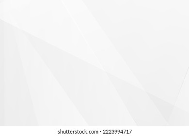 Resumen de diseño moderno en blanco y gris sobre fondo plateado claro. Ilustración del vector EPS 10.