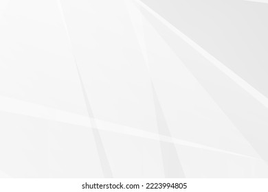 Abstract white and grey on light silver background modern design. Vector illustration EPS 10.
