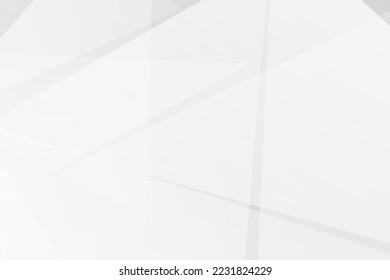 Abstract white and grey on light silver background modern design. Vector illustration EPS 10.