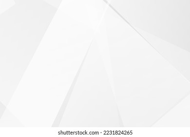 Abstract white and grey on light silver background modern design. Vector illustration EPS 10.