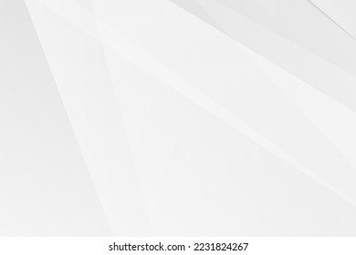 Abstract white and grey on light silver background modern design. Vector illustration EPS 10.