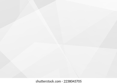 Resumen de diseño moderno en blanco y gris sobre fondo plateado claro. Ilustración del vector EPS 10.