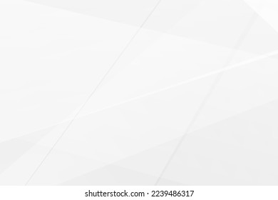 Resumen de diseño moderno en blanco y gris sobre fondo plateado claro. Ilustración del vector EPS 10.