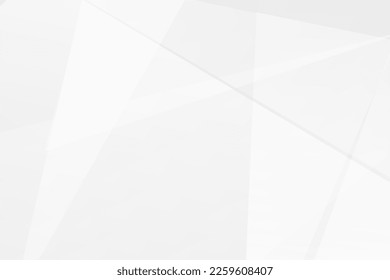Resumen de diseño moderno en blanco y gris sobre fondo plateado claro. Ilustración del vector EPS 10.