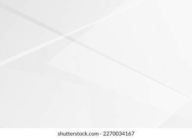 Resumen de diseño moderno en blanco y gris sobre fondo plateado claro. Ilustración del vector EPS 10.