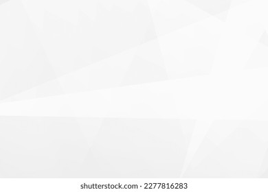 Resumen de diseño moderno en blanco y gris sobre fondo plateado claro. Ilustración del vector EPS 10.