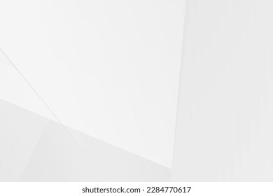 Abstract white and grey on light silver background modern design. Vector illustration EPS 10.