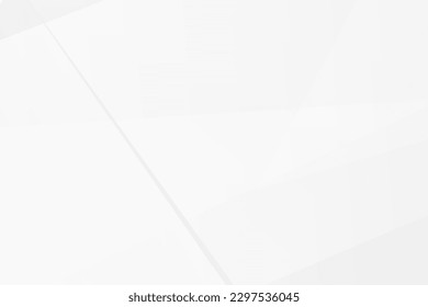 Abstract white and grey on light silver background modern design. Vector illustration EPS 10.