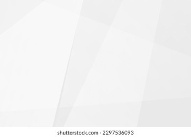 Abstract white and grey on light silver background modern design. Vector illustration EPS 10.
