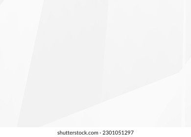 Abstract white and grey on light silver background modern design. Vector illustration EPS 10.