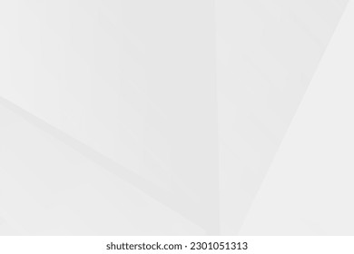 Abstract white and grey on light silver background modern design. Vector illustration EPS 10.