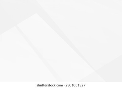 Abstract white and grey on light silver background modern design. Vector illustration EPS 10.
