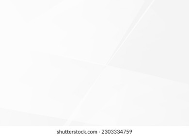 Abstract white and grey on light silver background modern design. Vector illustration EPS 10.
