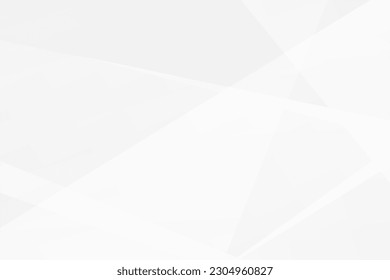 Abstract white and grey on light silver background modern design. Vector illustration EPS 10.