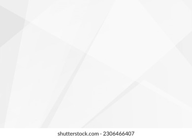 Abstract white and grey on light silver background modern design. Vector illustration EPS 10.