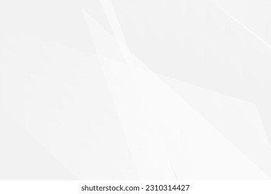 Abstract white and grey on light silver background modern design. Vector illustration EPS 10.