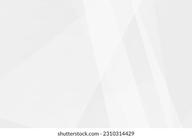 Abstract white and grey on light silver background modern design. Vector illustration EPS 10.