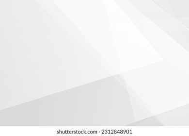 Abstract white and grey on light silver background modern design. Vector illustration EPS 10.