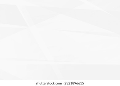 Resumen de diseño moderno en blanco y gris sobre fondo plateado claro. Ilustración del vector EPS 10.