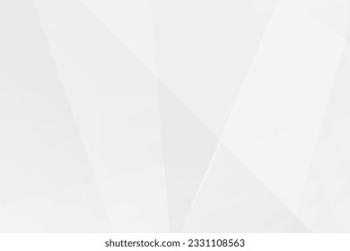 Abstract white and grey on light silver background modern design. Vector illustration EPS 10.
