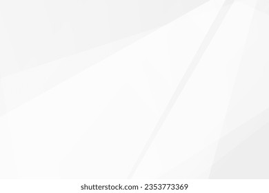 Abstract white and grey on light silver background modern design. Vector illustration EPS 10. - Shutterstock ID 2353773369
