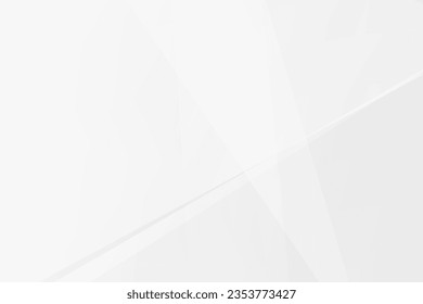 Abstract white and grey on light silver background modern design. Vector illustration EPS 10.