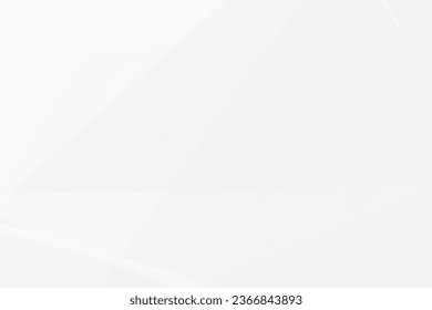 Abstract white and grey on light silver background modern design. Vector illustration EPS 10.
