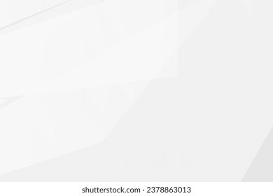 Abstract white and grey on light silver background modern design. Vector illustration EPS 10.
