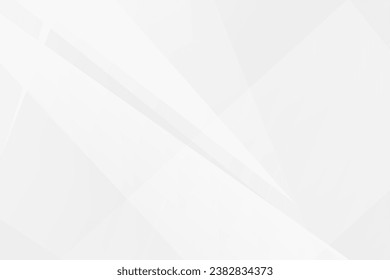 Abstract white and grey on light silver background modern design. Vector illustration EPS 10.