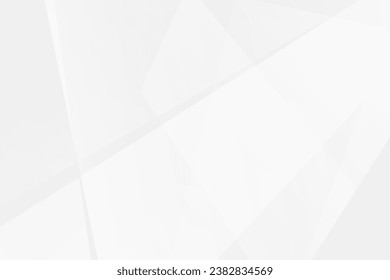 Abstract white and grey on light silver background modern design. Vector illustration eps 10.