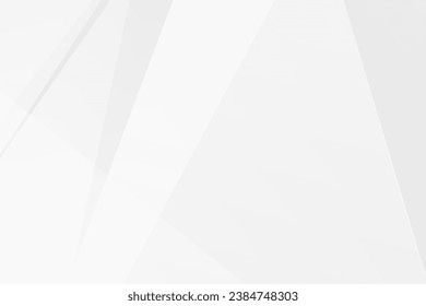 Abstract white and grey on light silver background modern design. Vector illustration eps 10.