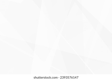 Abstract white and grey on light silver background modern design. Vector illustration eps 10.