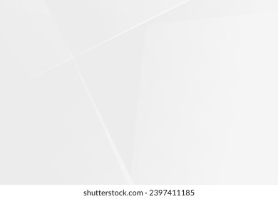 Abstract white and grey on light silver background modern design. Vector illustration eps 10.