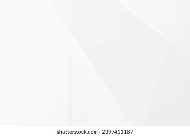 Abstract white and grey on light silver background modern design. Vector illustration eps 10.