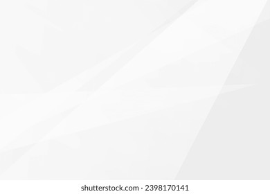 Abstract white and grey on light silver background modern design. Vector illustration eps 10.