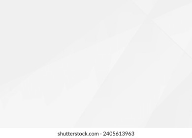 Abstract white and grey on light silver background modern design. Vector illustration eps 10.