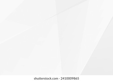 Abstract white and grey on light silver background modern design. Vector illustration eps 10.