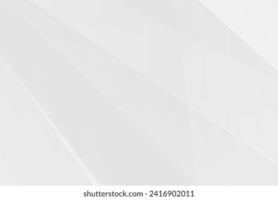 Abstract white and grey on light silver background modern design. Vector illustration eps 10.