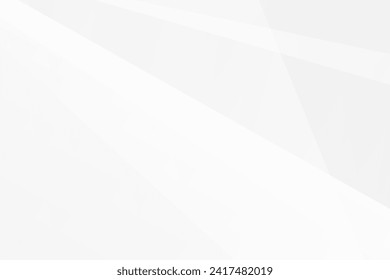 Abstract white and grey on light silver background modern design. Vector illustration eps 10.