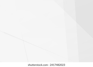 Abstract white and grey on light silver background modern design. Vector illustration eps 10.