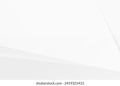 Abstract white and grey on light silver background modern design. Vector illustration eps 10.