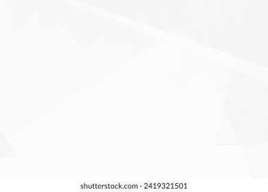 Abstract white and grey on light silver background modern design. Vector illustration EPS 10.