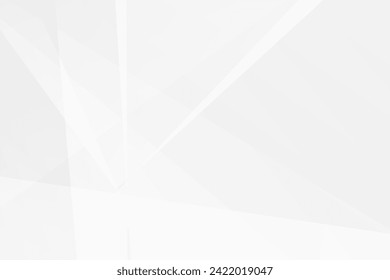 Abstract white and grey on light silver background modern design. Vector illustration eps 10.