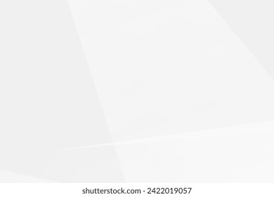 Abstract white and grey on light silver background modern design. Vector illustration eps 10.