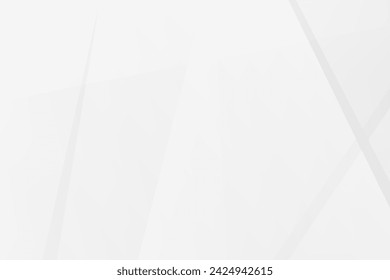 Abstract white and grey on light silver background modern design. Vector illustration eps 10.