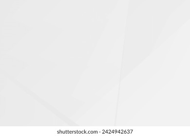 Abstract white and grey on light silver background modern design. Vector illustration eps 10.