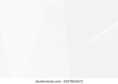 Abstract white and grey on light silver background modern design. Vector illustration eps 10.
