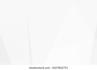 Abstract white and grey on light silver background modern design. Vector illustration eps 10.