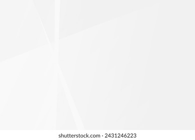 Abstract white and grey on light silver background modern design. Vector illustration eps 10.